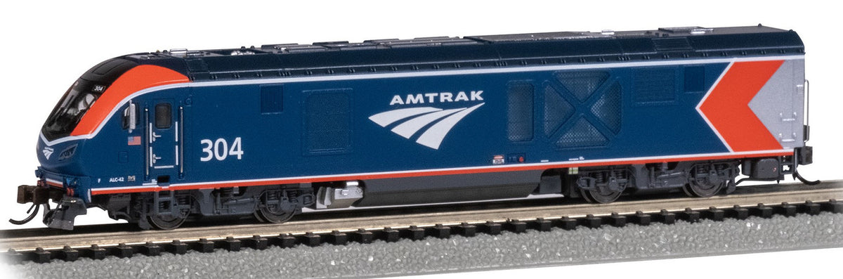 Bachmann N 68355 DCC/TCS WOWSound Equipped Siemens ALC-42 Charger Locomotive Amtrak 'Phase VI' AMTK #304