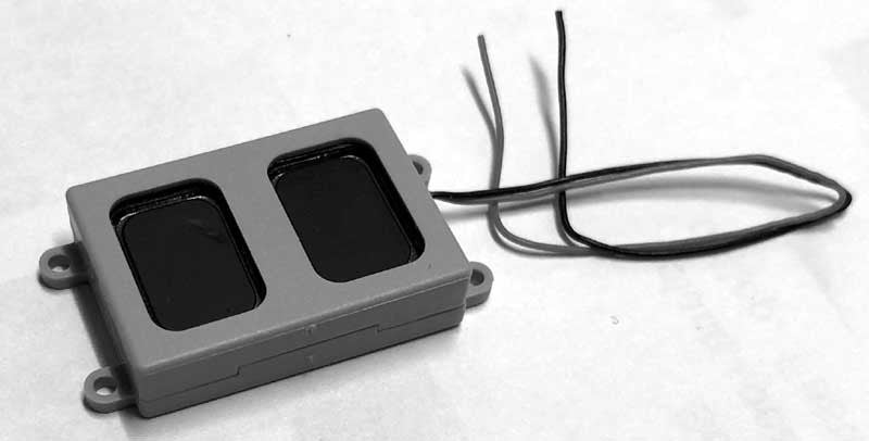 Bowser 691-1294 Speaker - Dual Sugar Cube Speakers installed with Wire and Plug
