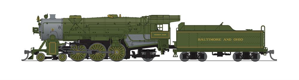 Broadway Limited Imports N 6924 4-6-2 Heavy Pacific Paragon4 Sound/DC/DCC Baltimore & Ohio 'President Adams' B&O #5301