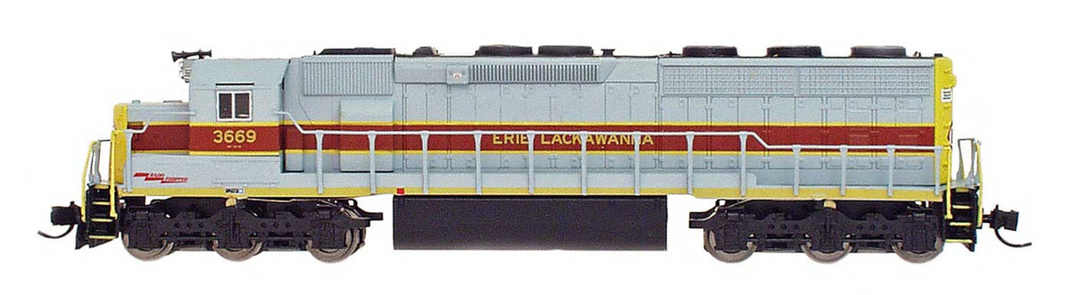 Intermountain N 69591S-05 DCC/ESU LokSound V5 Equipped EMD SD45-2 Locomotive Erie Lackawanna no anti-climber EL #3670