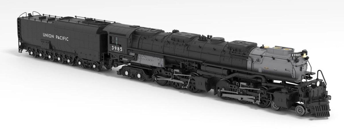 Broadway Limited Imports N 6986 UP Challenger 4-6-6-4 Paragon4 Sound/DC/DCC Smoke #3985 Excursion Locomotive Oil Tender Black & Graphite