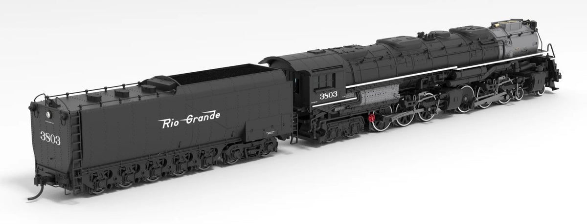 Broadway Limited Imports N 6988 D&RGW Challenger 4-6-6-4 Paragon4 Sound/DC/DCC Smoke #3805 Coal Tender Black & Graphite