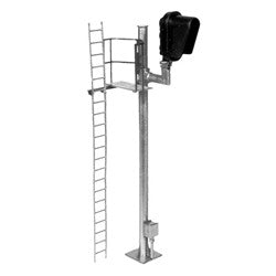 Atlas HO 70000094 Railroad Signal System - Signal - Hooded Modern Single Head Left