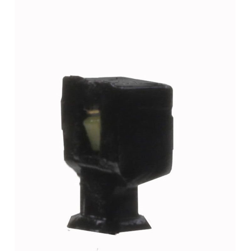 Atlas HO 70000222 Light Fixture Wall Mount Square Black Color Cool White LED 3-Pack