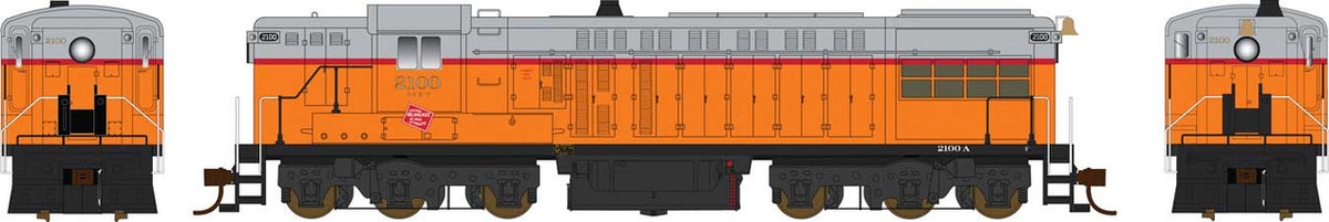 Bowser Executive Line HO 25102 DCC Ready Baldwin AS616 Locomotive Milwaukee Road As-Delivered MILW #2101