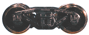 Intermountain HO 40061 ASF A-3 50 Ton Truck with Brass Wheelsets - 1 Pair
