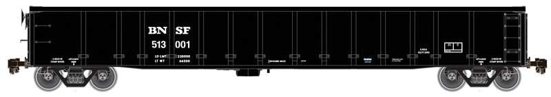Atlas Master HO 20005113 Thrall 2743 Gondola Burlington Northern Santa Fe BNSF #513138