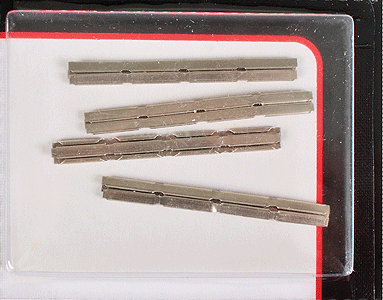 Atlas N 2535 Code 80 Track Accessories Metal Rail Joiners - pkg 24