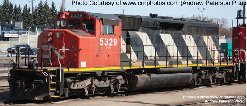 Bowser Executive Line HO 25380 DCC Ready GMD SD40-2W Locomotive Canadian National CN #5336 'Sergeant Stripes'