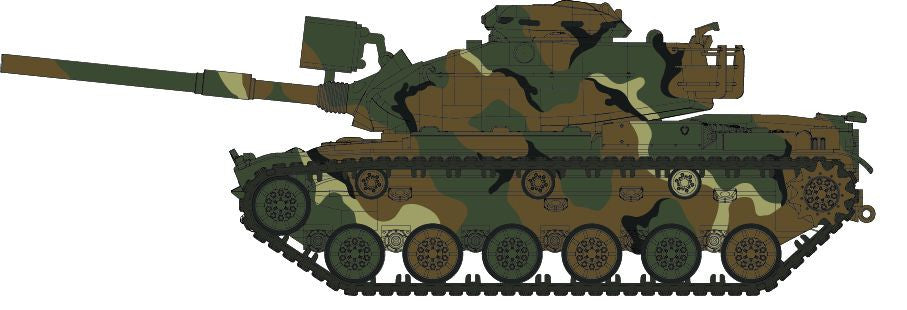 Rapido Trains Inc HO 804003 M60A1 Tank MERDC Winter