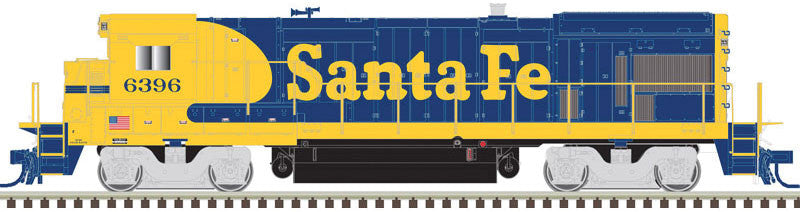 Atlas Master HO 10003651 Gold Series GE B23-7 Locomotive DCC/ESU Loksound Santa Fe 'Warbonnet' ATSF #6400