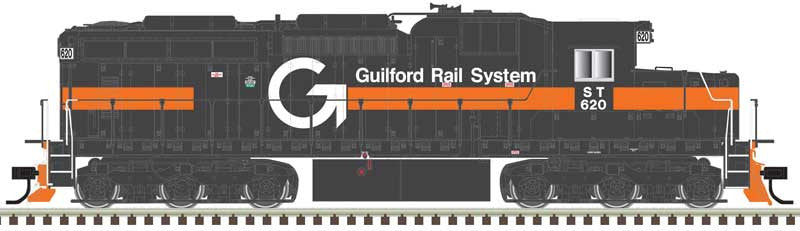 Atlas Master HO 10003767 Gold Series EMD SD-26 Low Nose DCC/ESU Loksound Guilford Rail System ST #620
