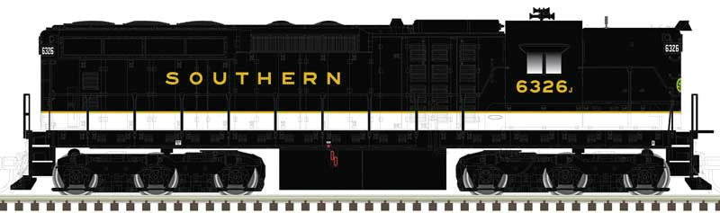 Atlas Master HO 10003760 Gold Series EMD SD-24 High Nose DCC/ESU Loksound Southern 'SR Logo' SOU #6326J