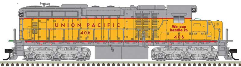 Atlas Master HO 10003721 Silver Series EMD SD-24 Low Nose DCC Ready Union Pacific 'We Can Handle It' UP #425