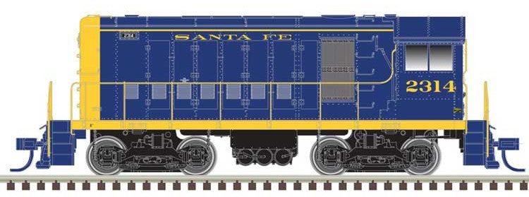 Atlas Master HO 10003979 Silver Series DCC Ready ALCO HH600/HH660 Locomotive Santa Fe ATSF #2318