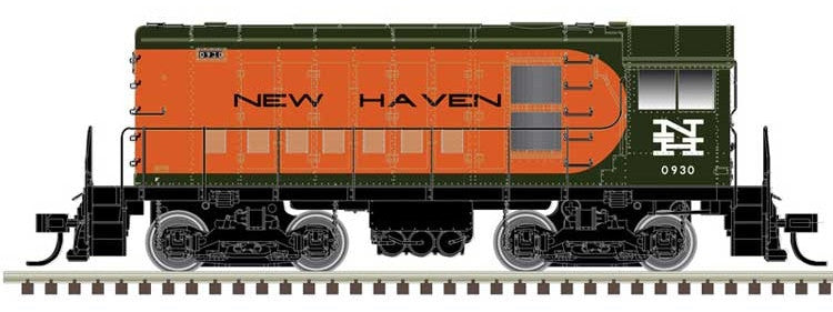 Atlas Master HO 10003990 Gold Series DCC/ESU Loksound ALCO HH600/HH660 Locomotive New Haven 'Full Balloon' McGinnis NH #0930