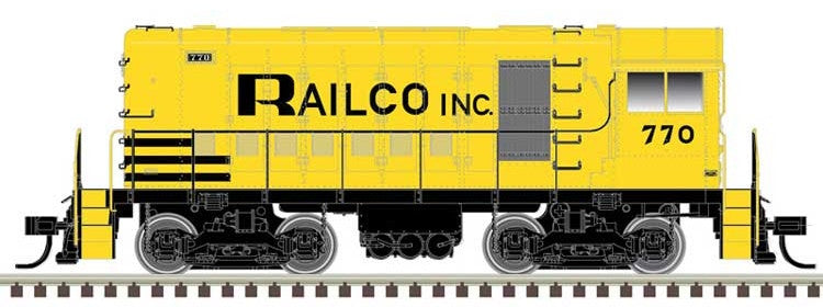 Atlas Master HO 10003991 Gold Series DCC/ESU Loksound ALCO HH600/HH660 Locomotive Railco #770