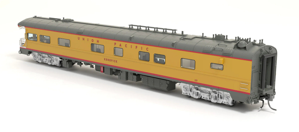 Broadway Limited Imports HO 9013 Union Pacific Business Car UP #119 'Kenefick' w/ 'Big Boy Tour' Drumhead