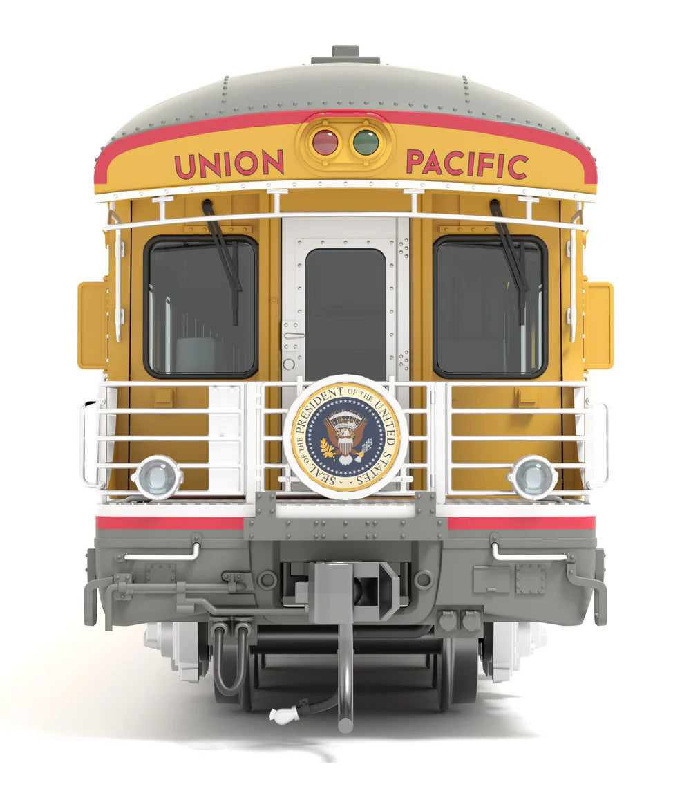 Broadway Limited Imports HO 9014 Union Pacific Business Car UP #119 'Kenefick' w/ 'George Bush Funeral Train' Drumhead