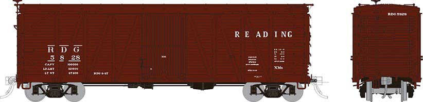 Rapido Trains Inc HO 142013-5748 USRA Single-Sheathed Boxcar Reading RDG #5748