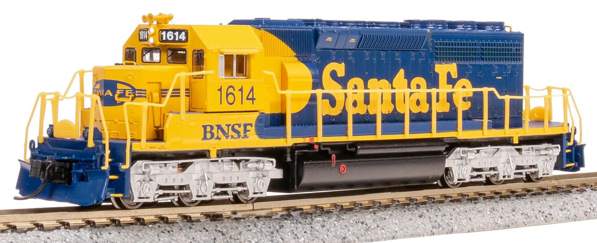 Broadway Limited Imports N 9460 EMD SD40-2 Locomotive Paragon4 Sound/DC/DCC ATSF 'Blue/Yellow w/ Patch' BNSF #1614