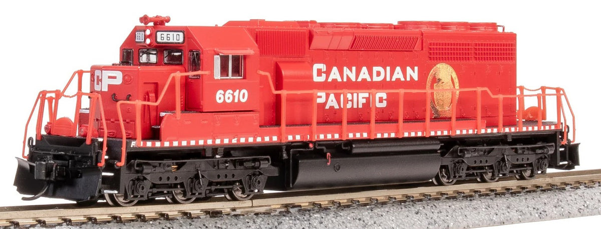 Broadway Limited Imports N 9465 EMD SD40-2 Locomotive Paragon4 Sound/DC/DCC Canadian Pacific 'Golden Beaver Scheme' CP #6610