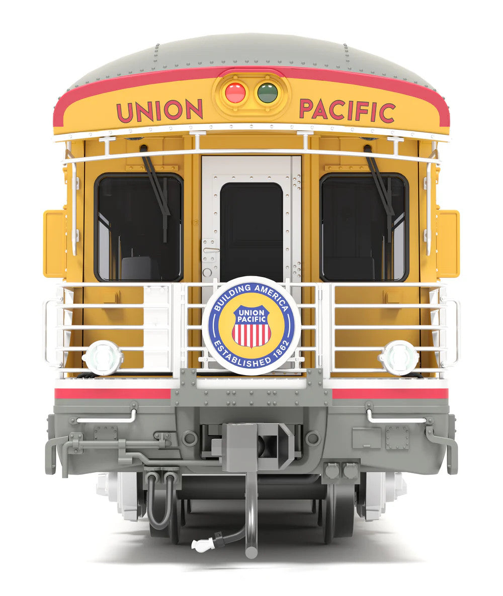 Broadway Limited Imports HO 9594 Union Pacific Business Car UP #101 'Lincoln' w/Yellow 'Building America' Drumhead