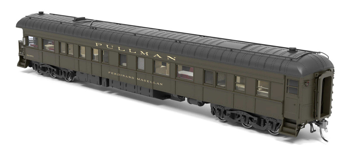 Broadway Limited Imports HO 9729 Ferdinand Magellan Business Car US #1 'Modern Appearance'
