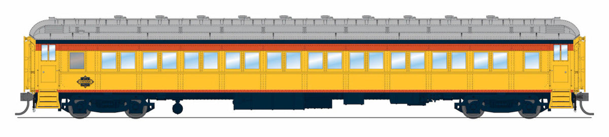 Broadway Limited Imports HO 9736 CSS 80' Passenger Coach 'Chessie Steam Special'