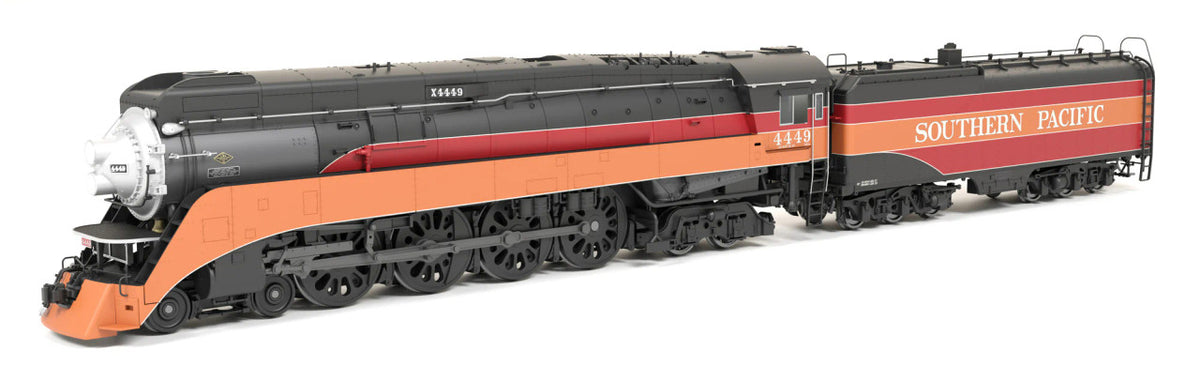 Broadway Limited Imports HO 9838 Paragon4 Sound/DC/DCC Smoke Southern Pacific GS-4 SP #4449 Full Skirts Full Daylight Paint No Pilot Trim