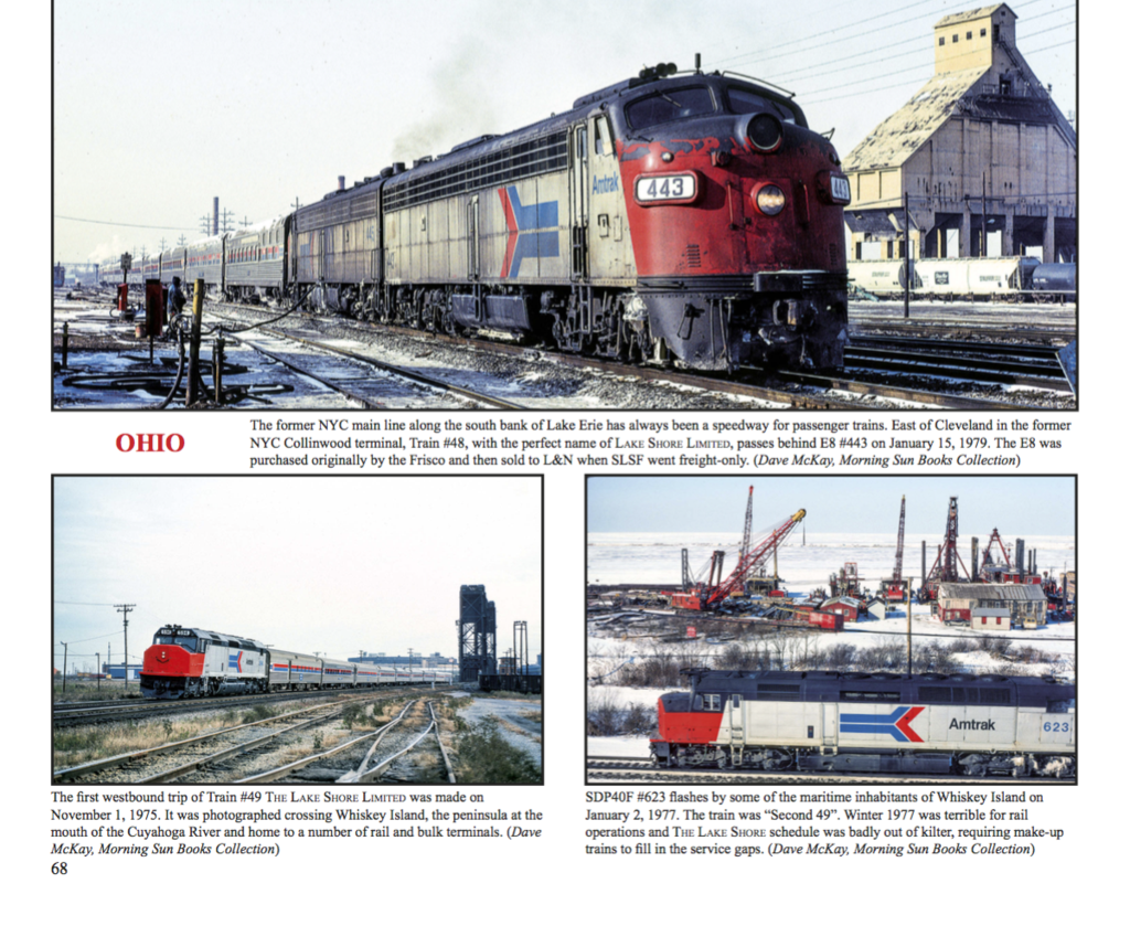 Morning Sun Books 'Soft Cover' 5879 Amtrak Across America