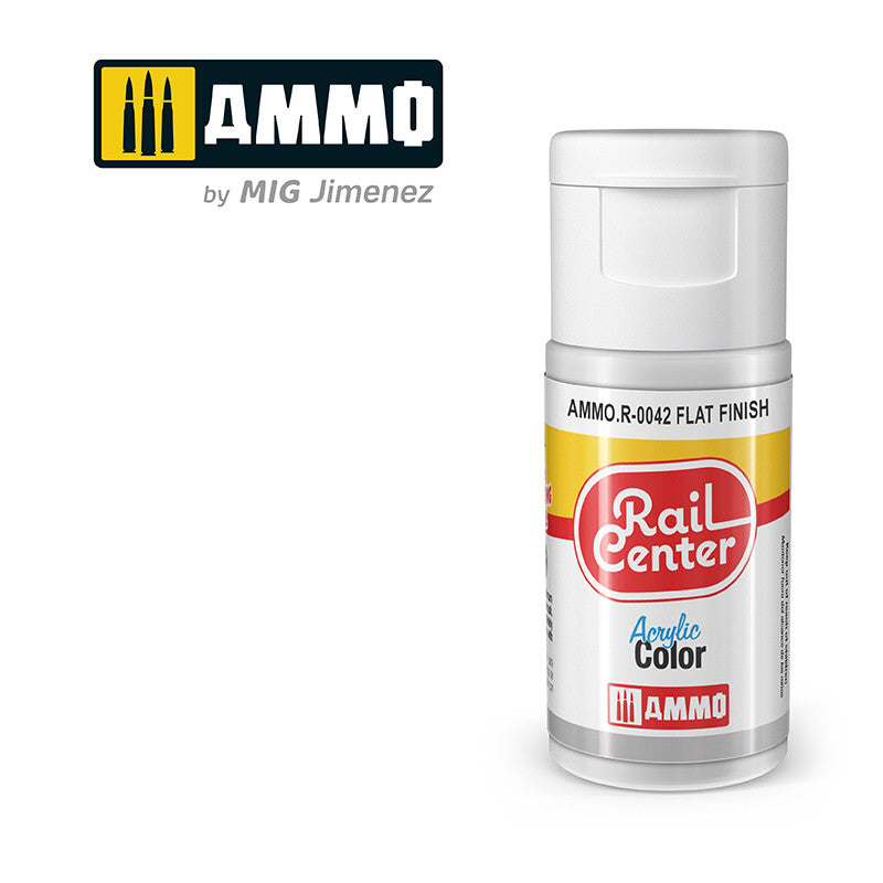 AMMO RailCenter Acrylic Color AMMO.R-0042 FLAT FINISH - 15ml Bottle
