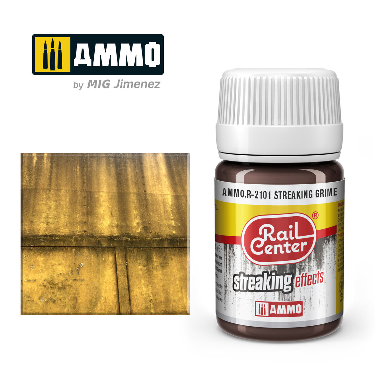 AMMO RailCenter Streaking Effects AMMO.R-2101 STREAKING GRIME - 35ml Bottle