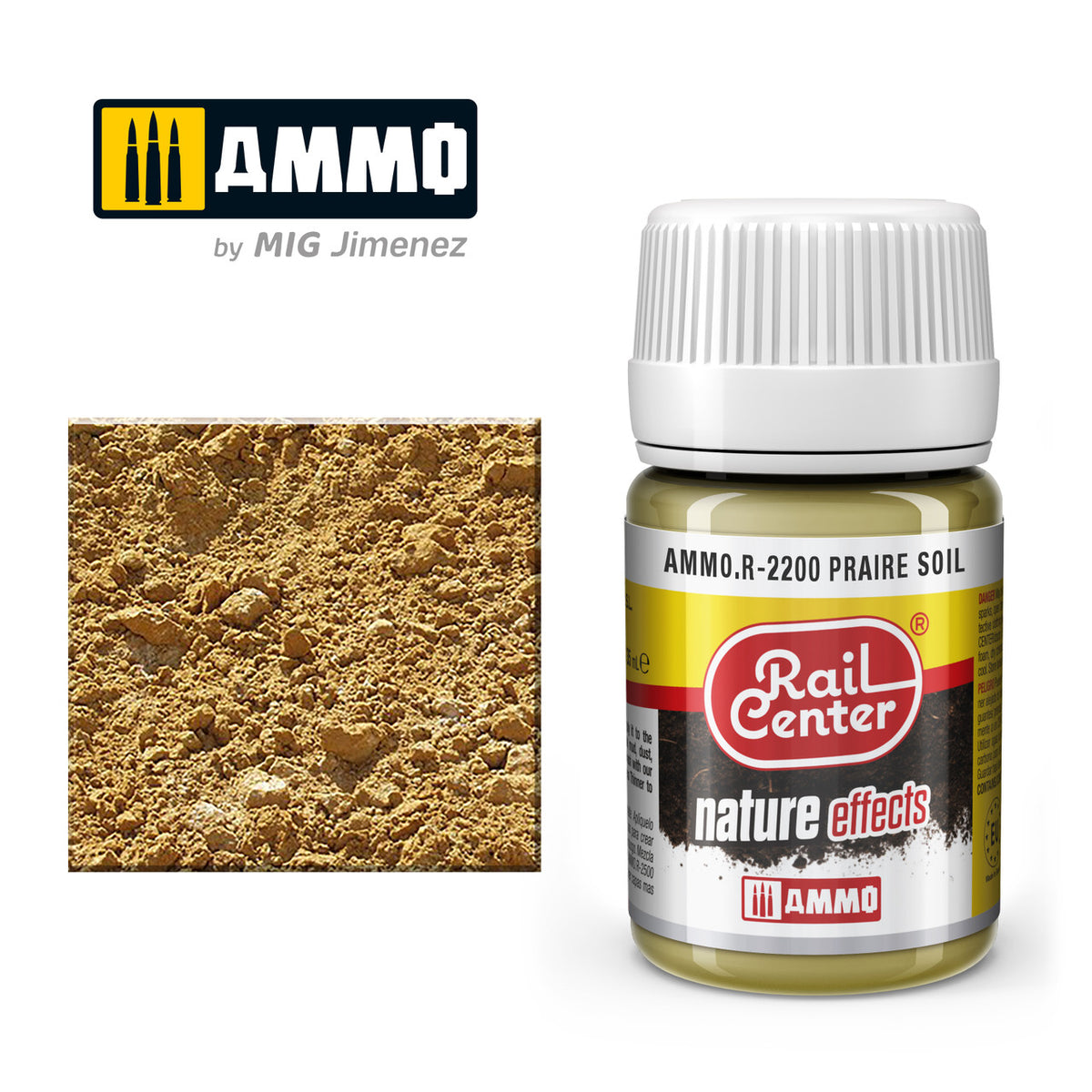 AMMO RailCenter Nature Effects AMMO.R-2200 PRAIRE SOIL - 35ml Bottle