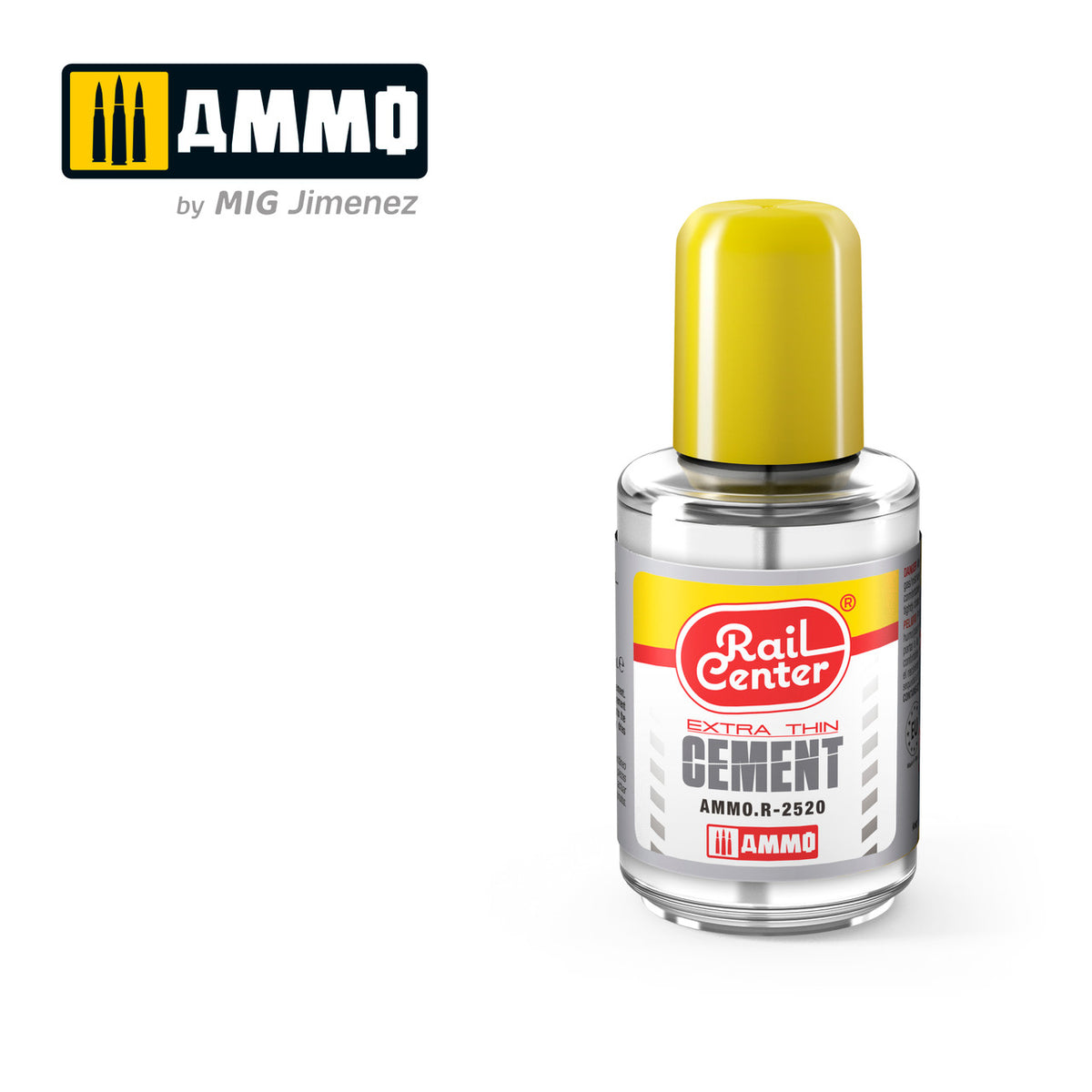 AMMO RailCenter AMMO.R-2520 EXTRA-THIN CEMENT - 35ml Bottle
