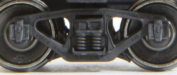 Tangent HO 102 50-Ton ASF Cast Steel Spring Plank Trucks with 33" Normal Tread 0.110" All-Metal Precision Wheelsets - 1 Pair