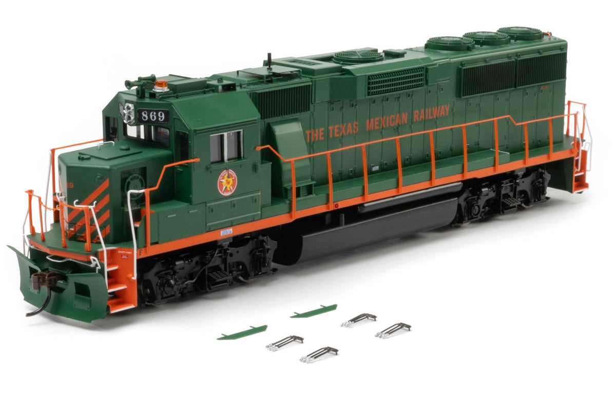 Athearn HO ATH-1211 DCC/Econami Sound Equipped EMD GP60 Locomotive Texas Mexican Railway TM #869