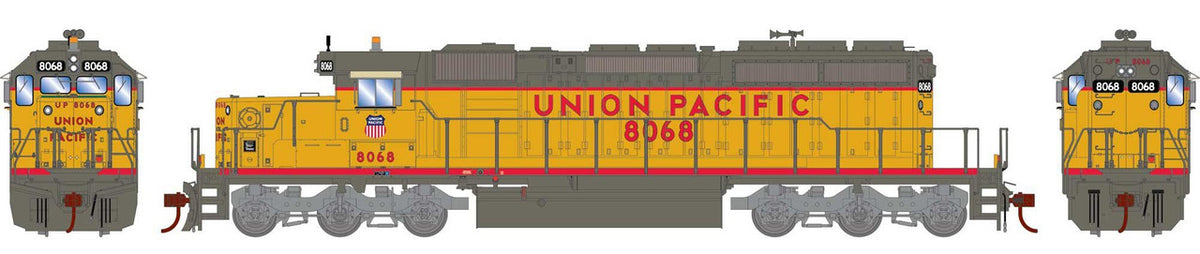 Athearn HO ATH-1225 DCC Ready EMD SD40-2 Locomotive Union Pacific UP #8068