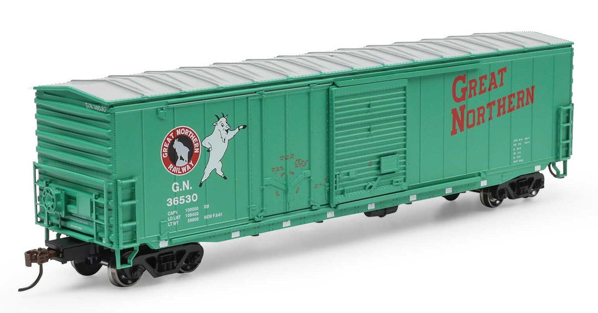 Athearn HO ATH-1337 50' ACF Combo Door Box Car Great Northern GN #36530