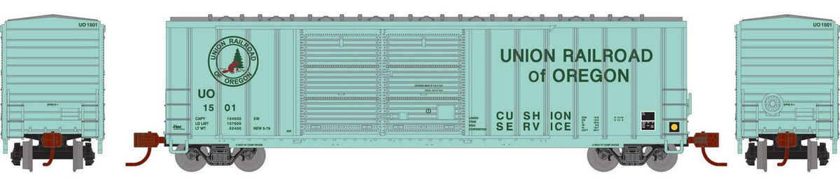 Athearn N ATH-1761 50' FMC DD Offset Box Car UO #1501