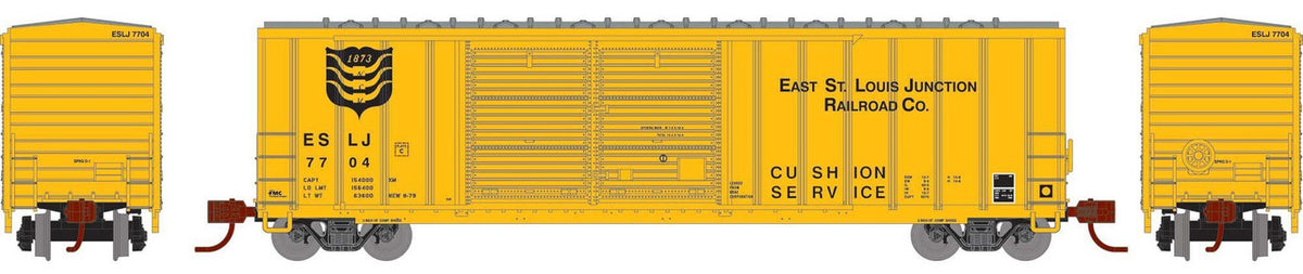 Athearn N ATH-1767 50' FMC DD Offset Box Car ESLJ #7704