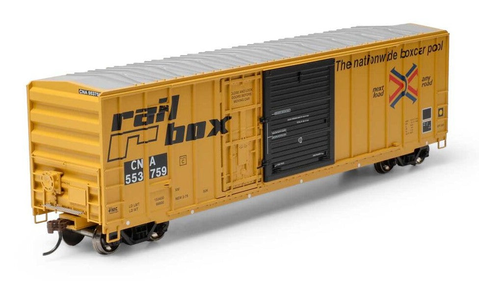 Athearn HO ATH-2130 50' FMC 5277 Combo Door Box Car CNA 'Ex-Railbox' #553759