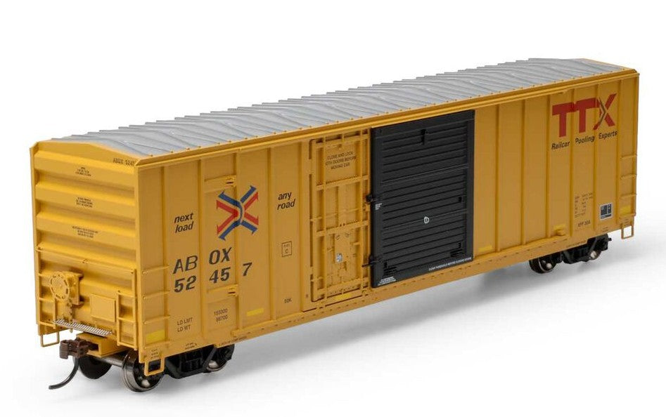 Athearn HO ATH-2135 50' FMC 5277 Combo Door Box Car 'Legendary Liveries' TTX ABOX #52457
