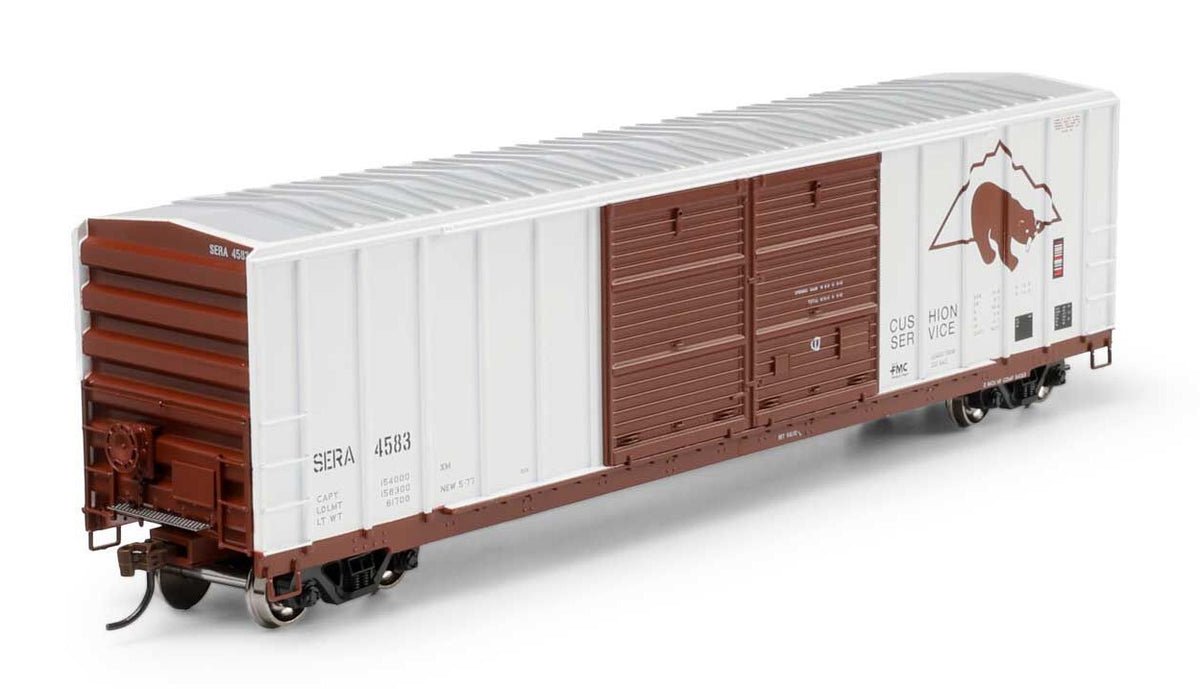 Athearn HO ATH-2921 50' FMC 5077 Centered Double Door Box Car SERA #4583