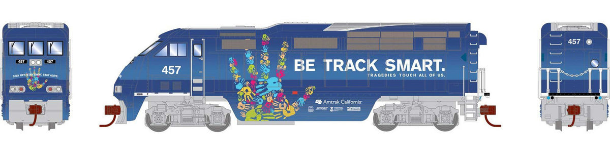 Athearn N ATH15298 DCC Ready EMD F59PHI Locomotive Amtrak AMTK #457