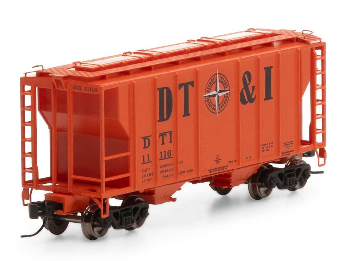 Athearn N ATH17250 PS-2 2600 Covered Hopper DT&I DTI #11116