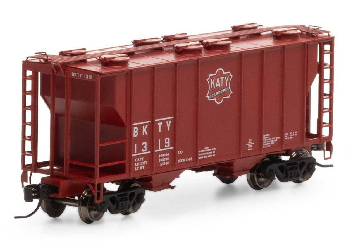 Athearn N ATH17252 PS-2 2600 Covered Hopper Katy BKTY #1319
