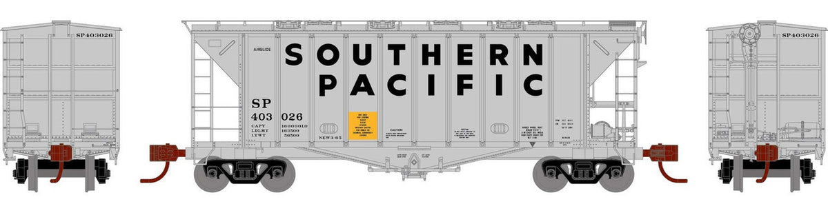 Athearn N ATH23879 GATC 40' 2600 Airslide Hopper Southern Pacific SP #403026