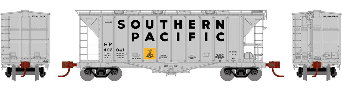 Athearn N ATH23881 GATC 40' 2600 Airslide Hopper Southern Pacific SP #403041