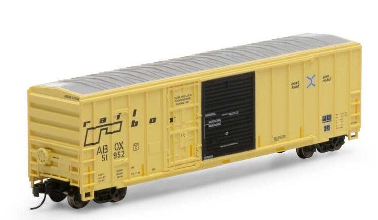 Athearn N ATH24589 50' FMC Combo Door Boxcar Railbox 'Late' ABOX #51952